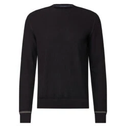 Street One Men Fine Structured Pullover Black