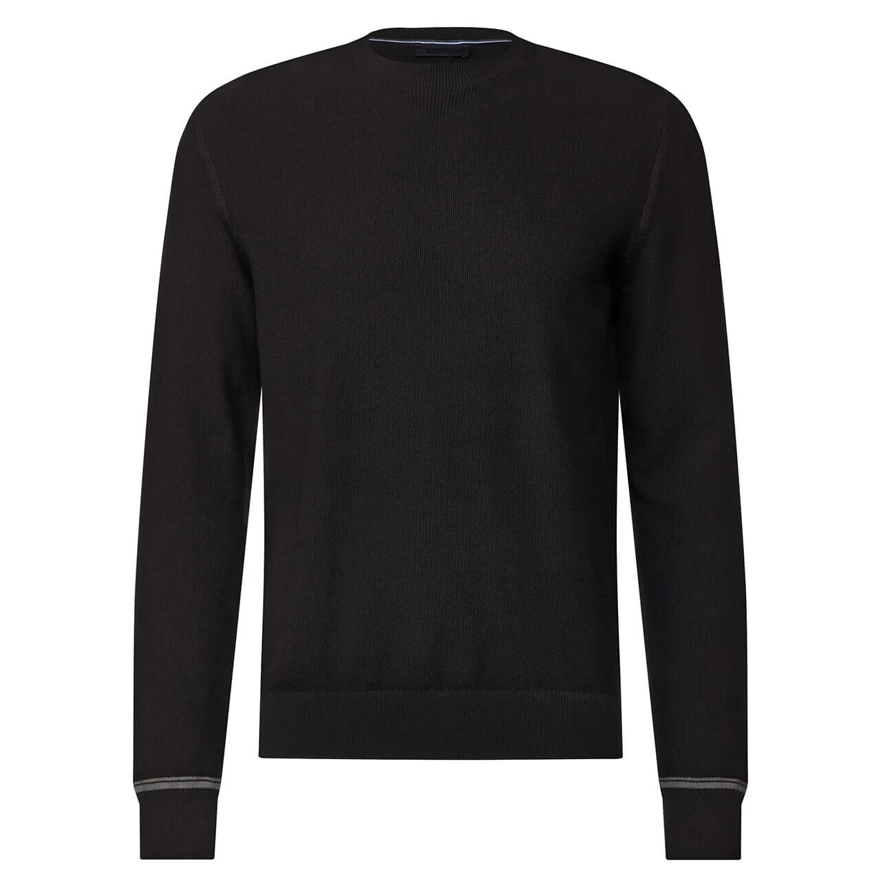 Street One Men Fine Structured Pullover Black 1 Street One Men Fine Structured Pullover Black