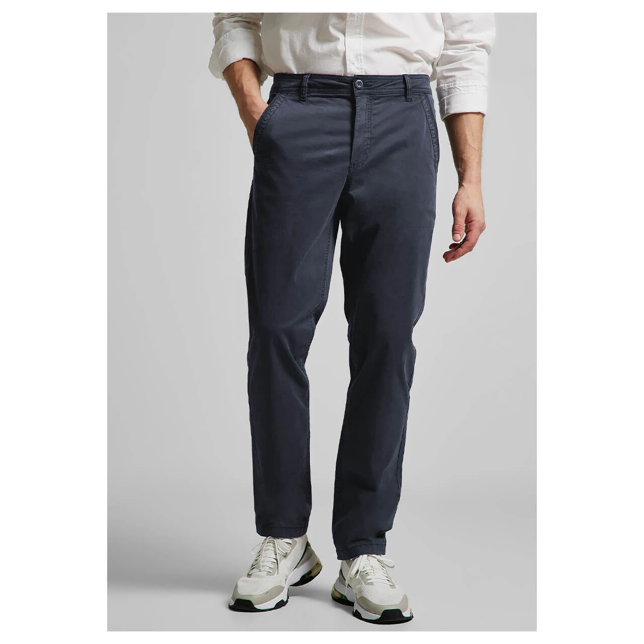 Street One Men Chino Baumwollhose Deep Sea Blue 4 Street One Men Chino Baumwollhose Deep Sea Blue – Bild 4