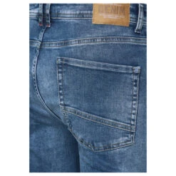 Street One Men Racer Jeans Summer Blue Washed -Modebekleidungs Geschäft street one men jeans denim style racer blau 14950 ansicht detail hinten