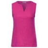 Street One Damen Top Musselin Magnolia Pink