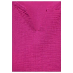 Street One Damen Top Musselin Magnolia Pink -Modebekleidungs Geschäft street one musselin mat mix top rosa 15755 detail