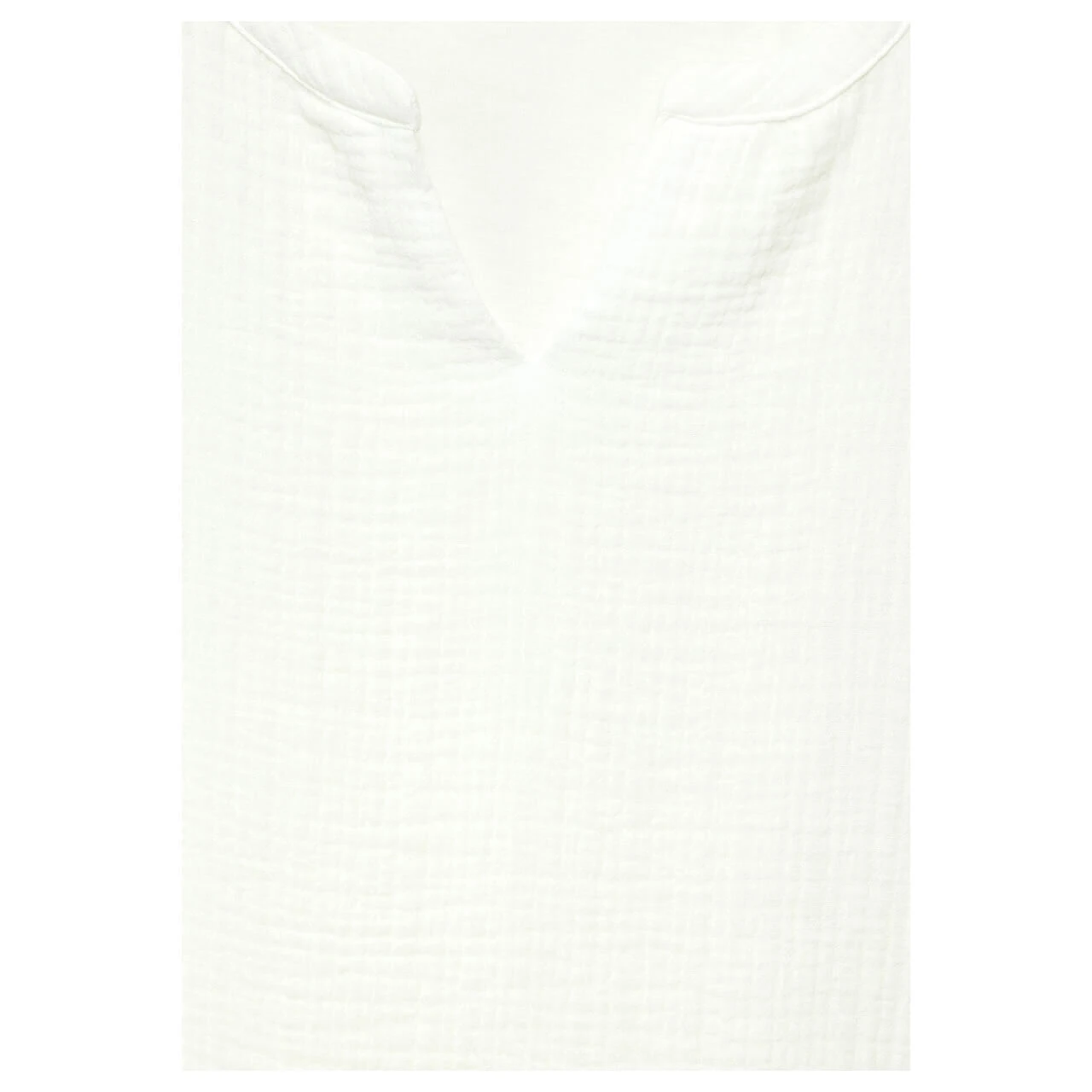 Street One Damen Top Musselin Off White 5 Street One Damen Top Musselin Off White – Bild 5