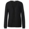 Street One Damen Strickjacke Nette Knit Black