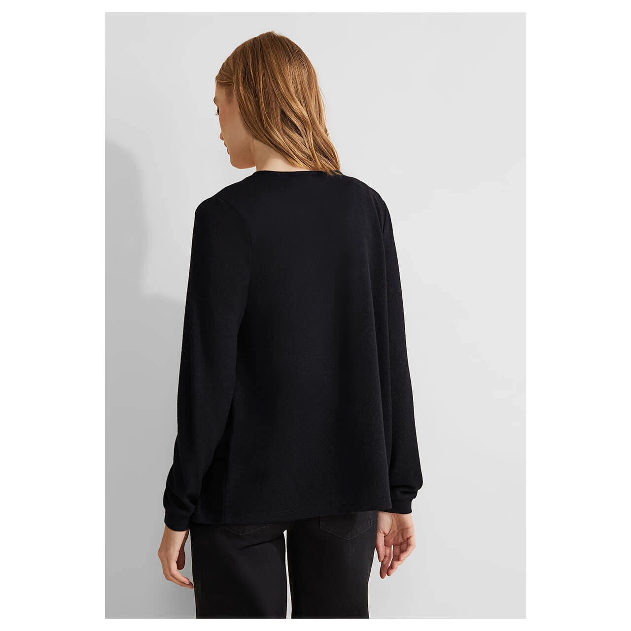 Street One Damen Strickjacke Nette Knit Black 3 Street One Damen Strickjacke Nette Knit Black – Bild 3