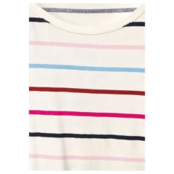 Street One Crista T-Shirt Off White Stripes -Modebekleidungs Geschäft street one new crista shirt multicolor 30108 ansicht detail