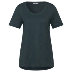 Street One Damen T-Shirt Gerda Cool Vintage Green