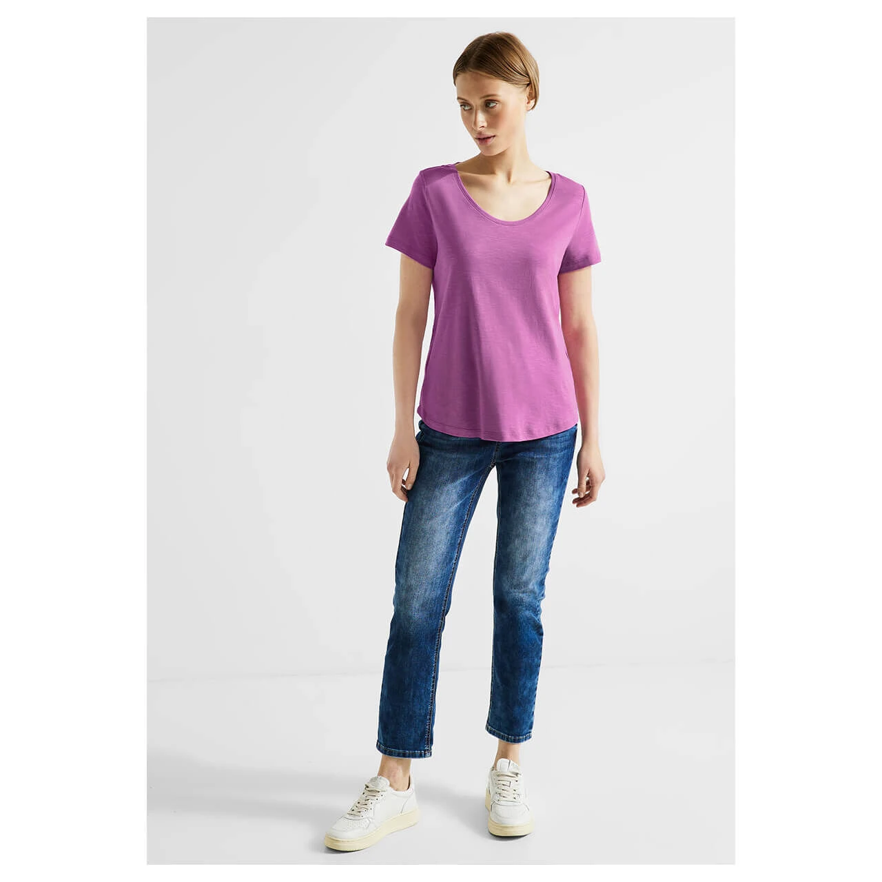 Street One Gerda T-Shirt Meta Lilac 4 Street One Gerda T-Shirt Meta Lilac – Bild 4