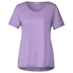 Street One Damen T-Shirt Gerda Smell Of Lavender