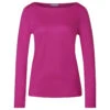 Street One Damen Langarm Shirt Lanea Bright Cozy Pink