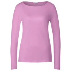 Street One Damen Langarm Shirt Lanea Bright Rose