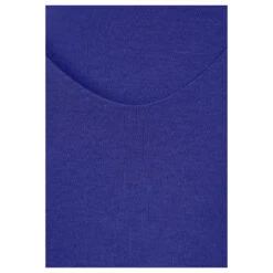 Street One Damen T-Shirt Palmira Intense Royal Blue -Modebekleidungs Geschäft street one new palmira t shirt blau 15614 detail
