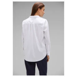 Street One Office Longblouse Damen Bluse White 7 Street One Office Longblouse Damen Bluse White -Modebekleidungs Geschäft street one office longblouse bluse weiss 10000 hinten