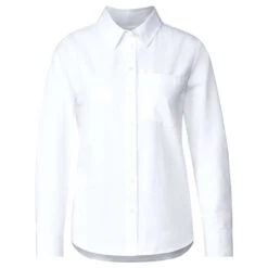 Street One Cotton Officeblouse Damen Bluse White