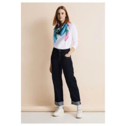 Street One Damen Tuch Multicolor Printed 7 Street One Damen Tuch Multicolor Printed -Modebekleidungs Geschäft street one polymix multicolor halstuch mehrfarbig 33516 model