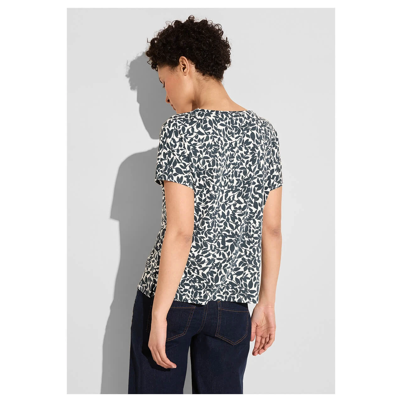 Street One Damen T-Shirt Crista Cool Vintage Green 3 Street One Damen T-Shirt Crista Cool Vintage Green – Bild 3