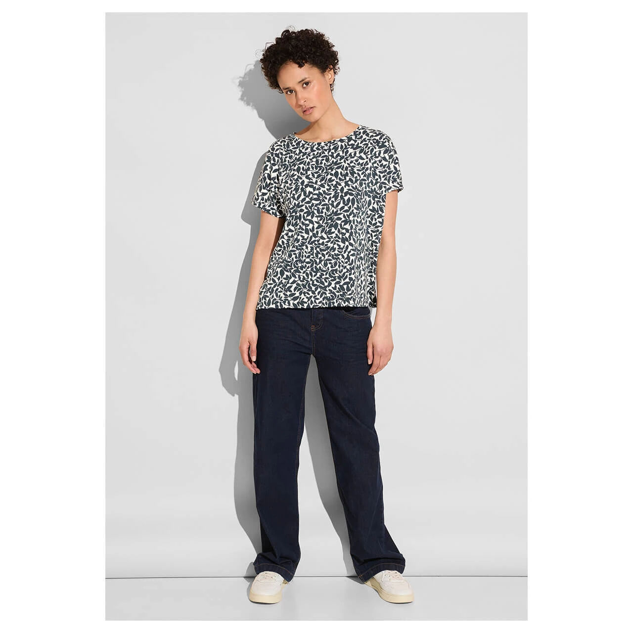 Street One Damen T-Shirt Crista Cool Vintage Green 4 Street One Damen T-Shirt Crista Cool Vintage Green – Bild 4