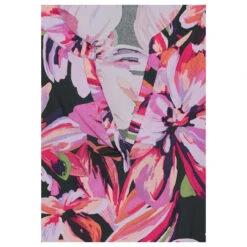 Street One Damen Kurzarm Bluse Splitneck Magnolia Pink Flower -Modebekleidungs Geschäft street one shirtblouse splitneck hemdbluse rosa 35755 detail