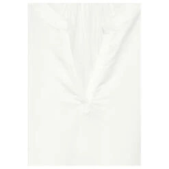 Street One Damen Kurzarm Bluse Splitneck Off White -Modebekleidungs Geschäft street one shirtblouse splitneck hemdbluse weiss 10108 detail