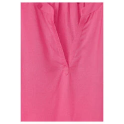 Street One Damen Kurzarm Bluse Berry Rose 9 Street One Damen Kurzarm Bluse Berry Rose -Modebekleidungs Geschäft street one shirtblouse splitneck shirt magenta 14647 detail