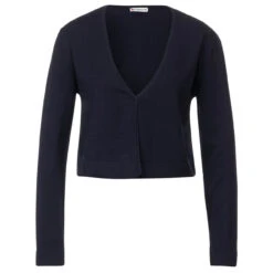 Street One Damen Strickjacke Short Cardigan Deep Blue