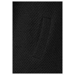 Street One Structure Sweatjacke Black -Modebekleidungs Geschäft street one structure jacket with zipper jacke schwarz 10001 detail