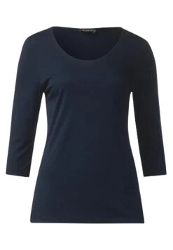 Street One Damen 3/4 Arm Shirt Pania Night Blue