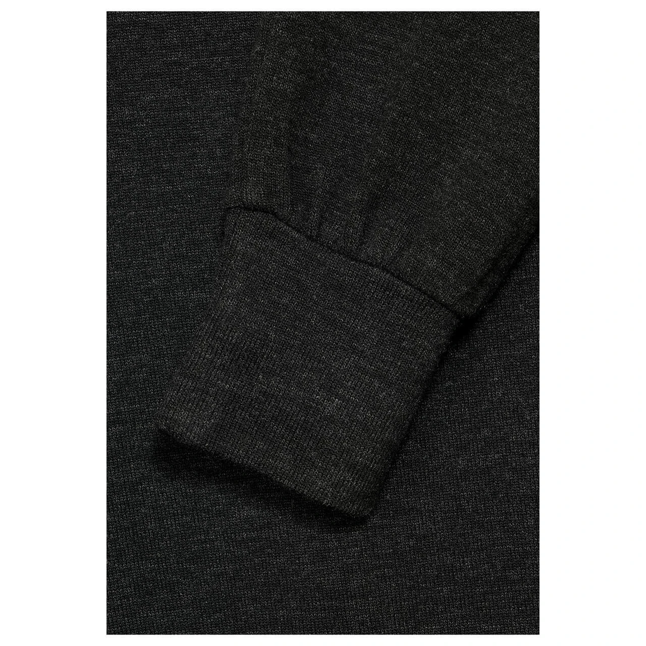 Street One Jacy Strickjacke Anthracite Melange 2 Street One Jacy Strickjacke Anthracite Melange – Bild 2