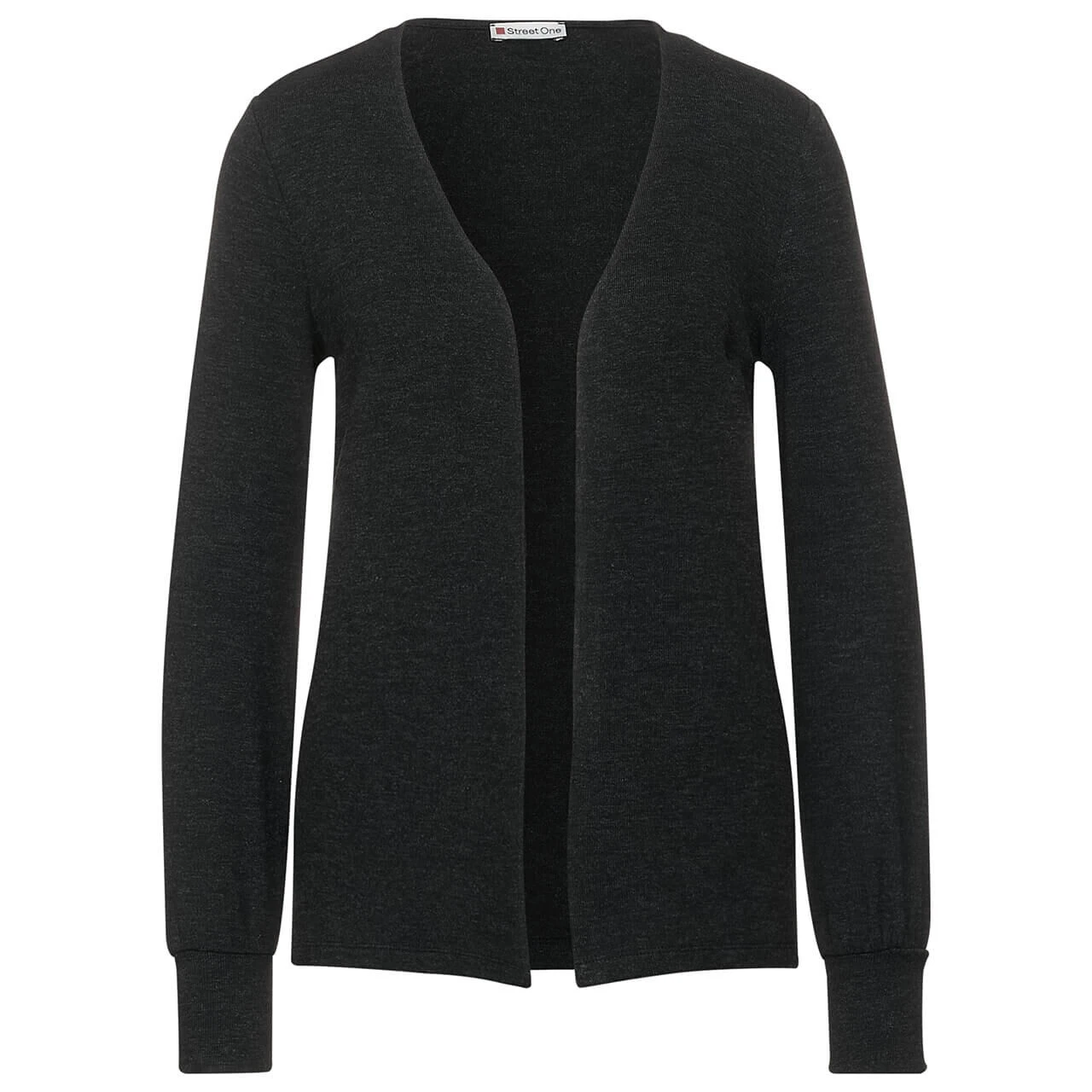 Street One Jacy Strickjacke Anthracite Melange 1 Street One Jacy Strickjacke Anthracite Melange