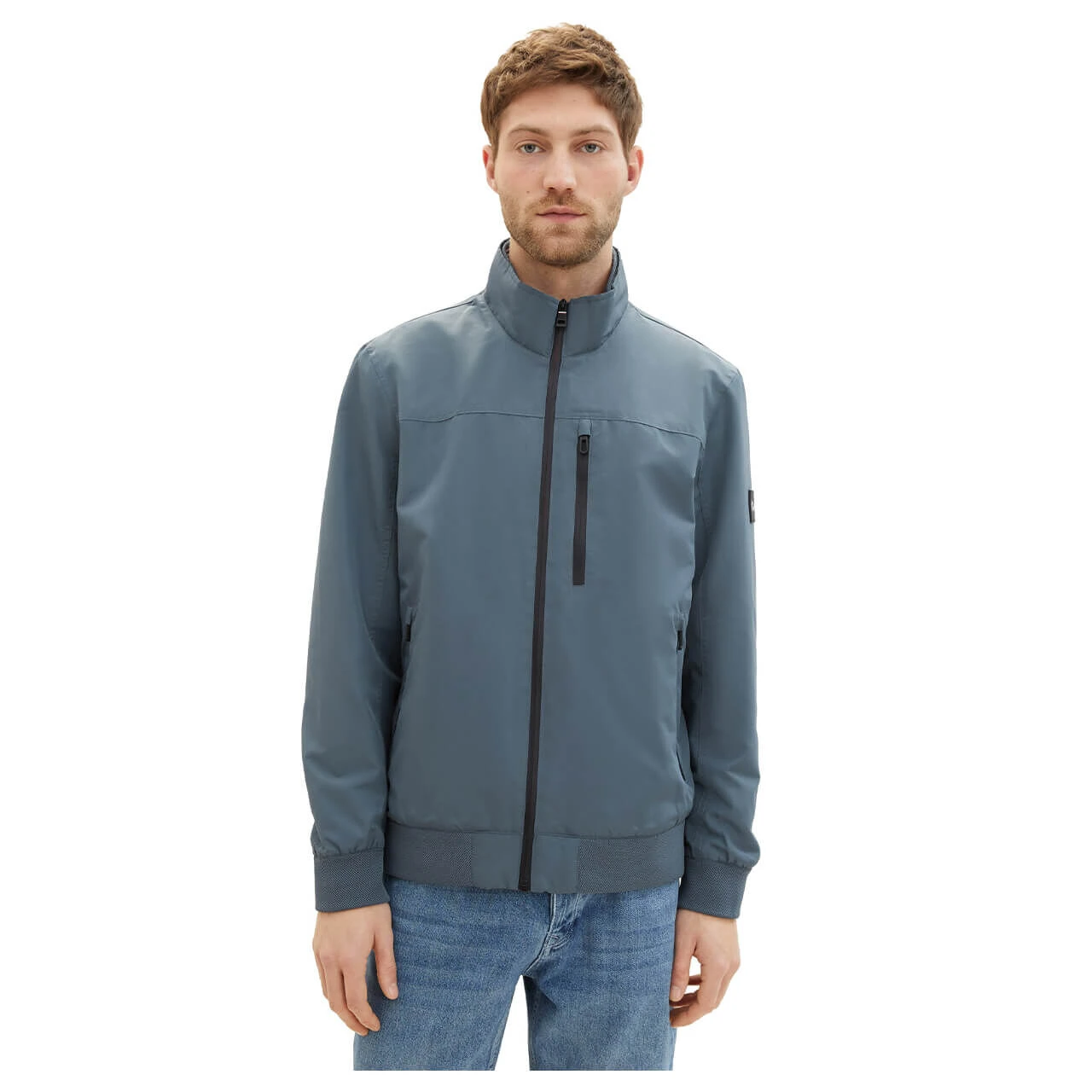 Tom Tailor Herren Jacke Casual Blouson Dusty Dark Teal 2 Tom Tailor Herren Jacke Casual Blouson Dusty Dark Teal – Bild 2