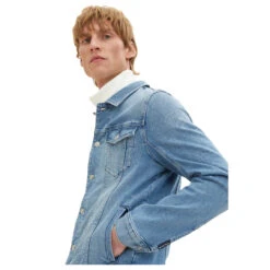 Tom Tailor Herren Jeansjacke Light Stone Wash Denim 11 Tom Tailor Herren Jeansjacke Light Stone Wash Denim -Modebekleidungs Geschäft tom tailor denim jacket jeansjacke blau 10280 detail seite