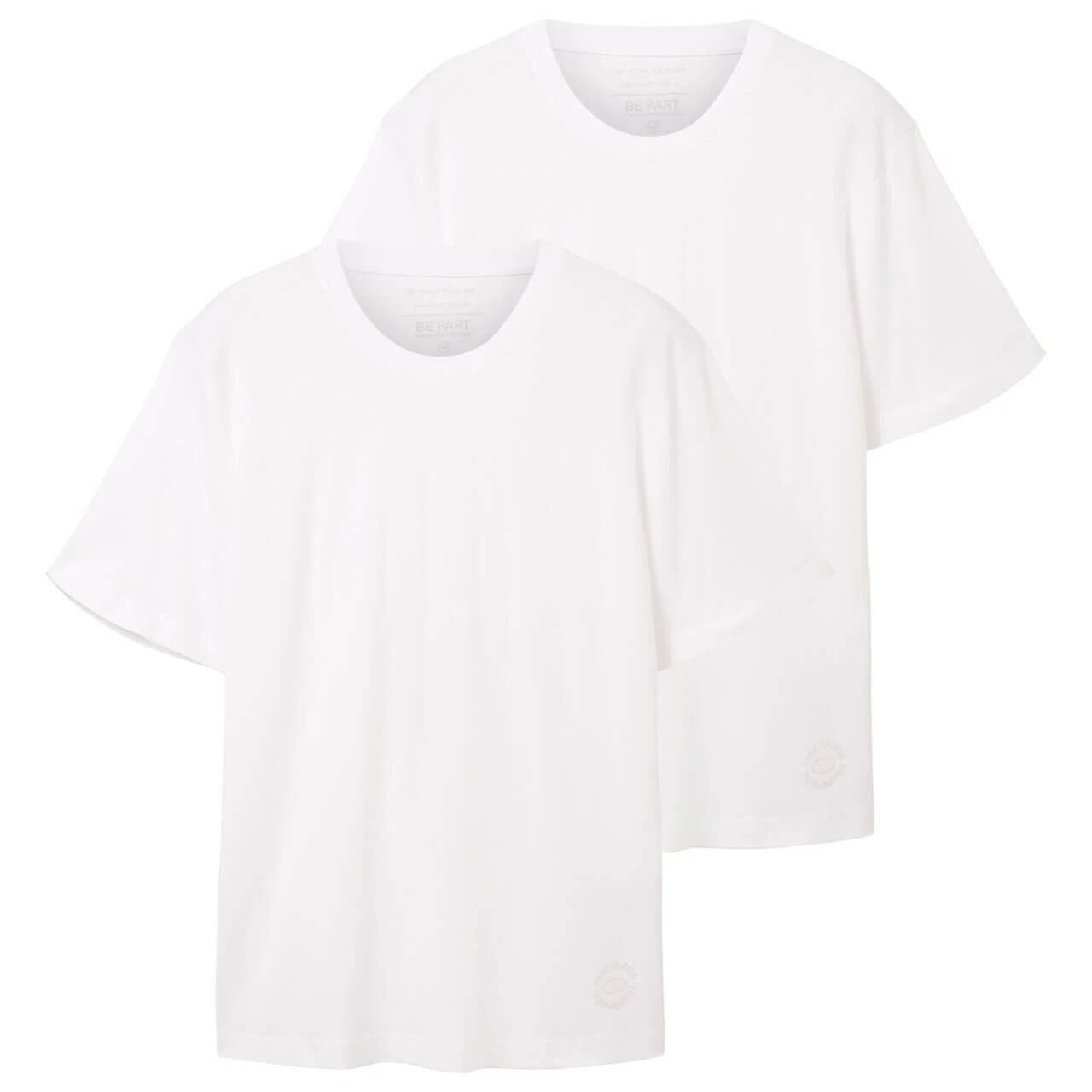 Tom Tailor Herren T-Shirts Smart White 1 Tom Tailor Herren T-Shirts Smart White