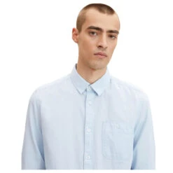 Tom Tailor Herren Hemd Light Blue White Structure 14 Tom Tailor Herren Hemd Light Blue White Structure -Modebekleidungs Geschäft tom tailor hemd blau 30159 ansicht detail model