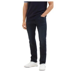 Tom Tailor Josh Jeans Blue Black Superflex Denim -Modebekleidungs Geschäft tom tailor jeans josh blau 10170 ansicht detail