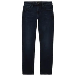 Tom Tailor Josh Jeans Blue Black Superflex Denim -Modebekleidungs Geschäft tom tailor jeans josh blau 10170 ansicht vorne