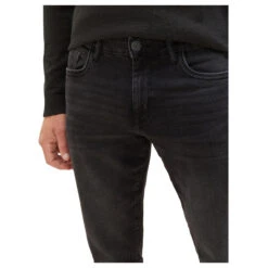 Tom Tailor Josh Jeans Used Black Denim -Modebekleidungs Geschäft tom tailor jeans josh schwarz 10250 ansicht detail