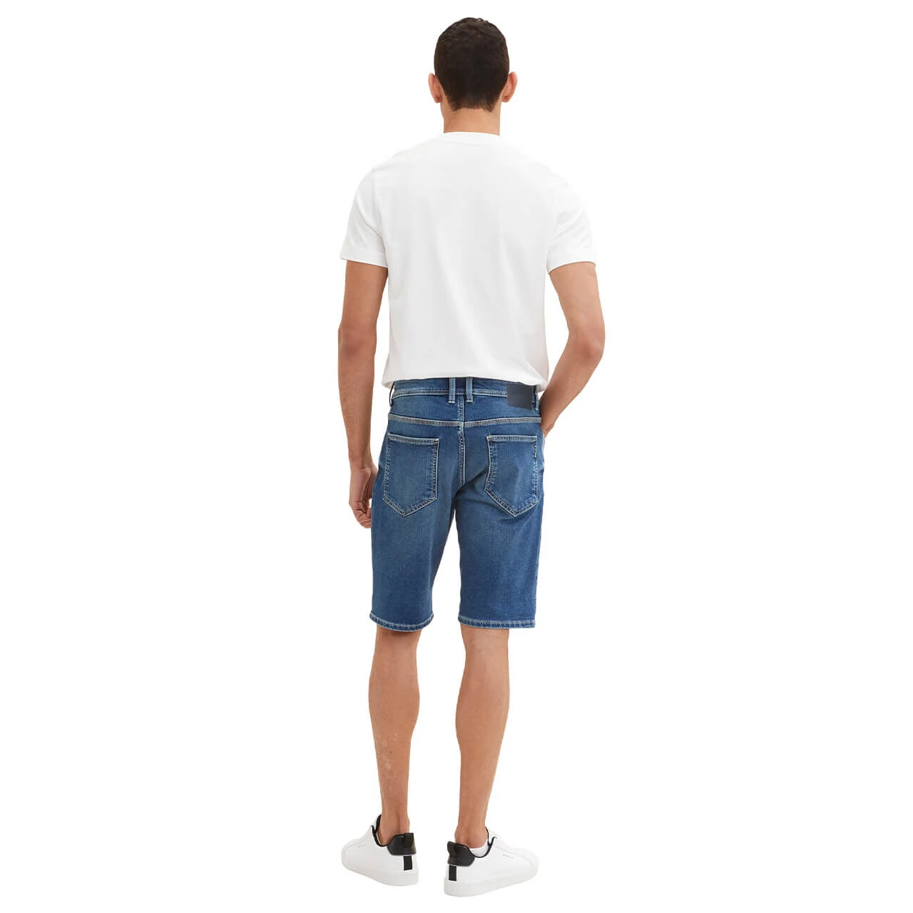 Tom Tailor Josh Jeans Bermuda Tinted Blue Denim 6 Tom Tailor Josh Jeans Bermuda Tinted Blue Denim – Bild 6