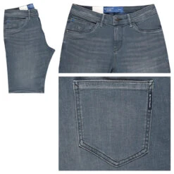 Tom Tailor Josh Jeans Bermuda Dark Stone Blue Grey Denim