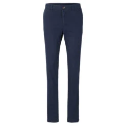 Tom Tailor Travis Chinohose Dark Ocean Blue -Modebekleidungs Geschäft tom tailor jeans slim chino blau 10668 ansicht