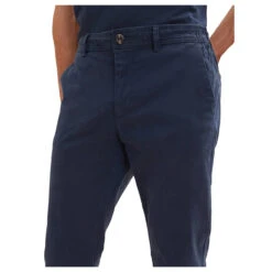 Tom Tailor Travis Chinohose Dark Ocean Blue -Modebekleidungs Geschäft tom tailor jeans slim chino blau 10668 detail