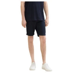 Tom Tailor Chino Baumwoll Bermuda Sky Captain Blue 12 Tom Tailor Chino Baumwoll Bermuda Sky Captain Blue -Modebekleidungs Geschäft tom tailor jeans slim chino shorts blau 10668 model front