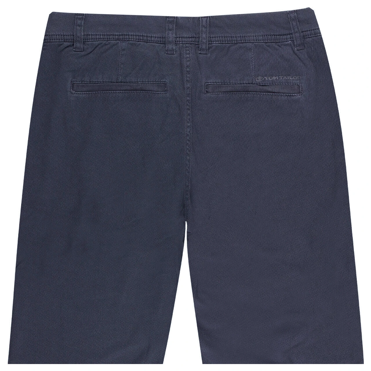 Tom Tailor Chino Baumwoll Bermuda Navy Structure Print 2 Tom Tailor Chino Baumwoll Bermuda Navy Structure Print – Bild 2