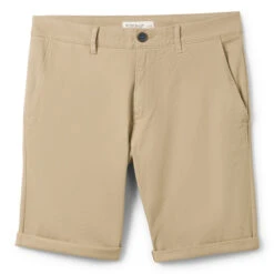 Tom Tailor Chino Baumwoll Bermuda Chinchilla Brown -Modebekleidungs Geschäft tom tailor jeans slim shino shorts braun 11018 ansicht vorne