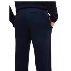 Tom Tailor Travis Chinohose Night Sky Blue -Modebekleidungs Geschäft tom tailor jeans travis chino dunkelblau 10668 detail hinten