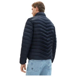 Tom Tailor Herren Jacke Light Weight Jacket Sky Captain Blue -Modebekleidungs Geschäft tom tailor light weight jacket jacke blau 10668 hinten