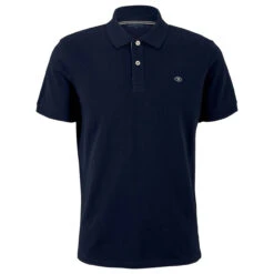 Tom Tailor Herren Piqué Poloshirt Contrast Sky Captain Blue