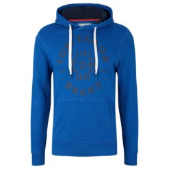 Tom Tailor Herren Hoodie Sweatshirt Hockey Blue