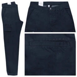 Tom Tailor Cargo Baumwollhose Sky Captain Blue