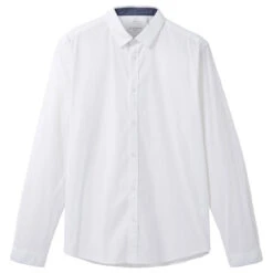 Tom Tailor Herren Hemd White