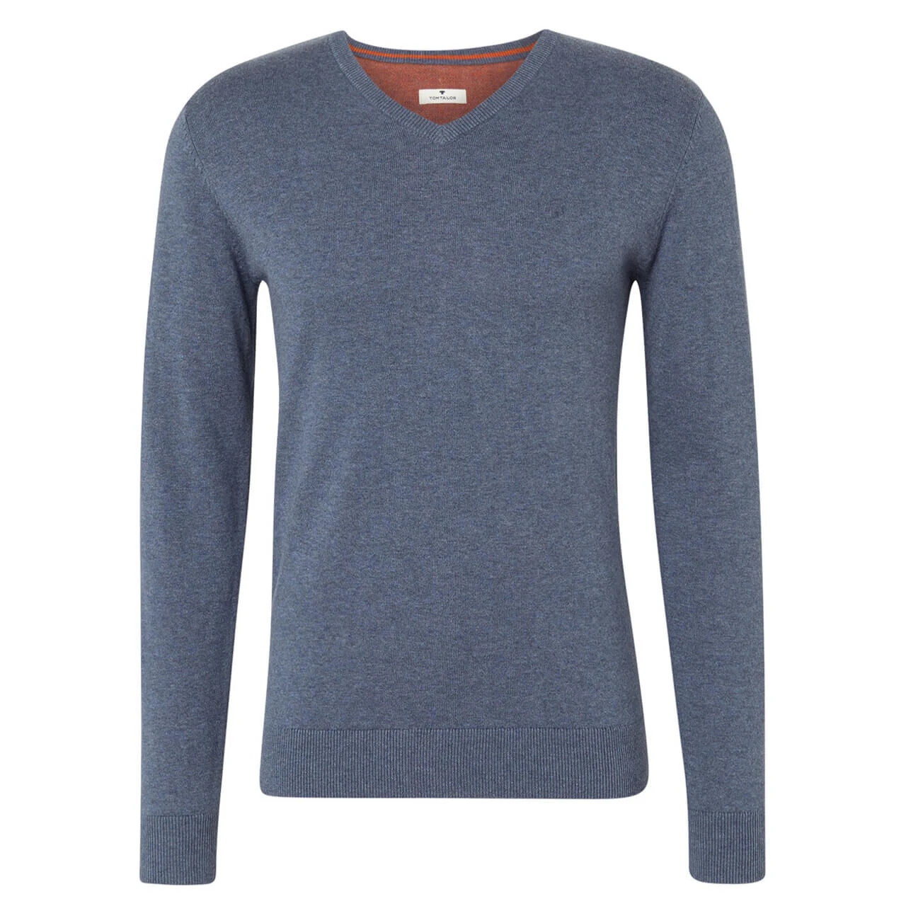 Tom Tailor Herren Pullover Basic V-neck Vintage Indigo Blue 1 Tom Tailor Herren Pullover Basic V-neck Vintage Indigo Blue